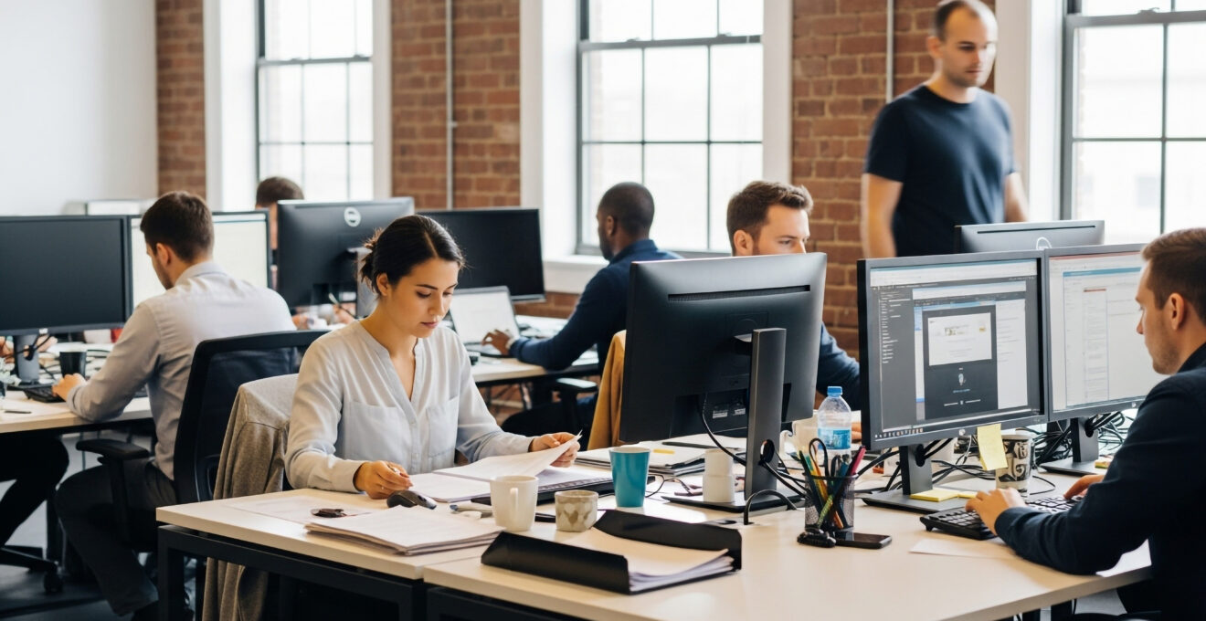 équipes en agence web