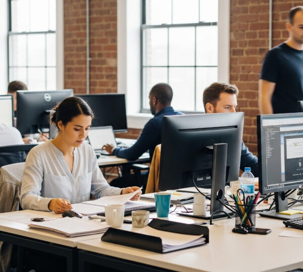 équipes en agence web